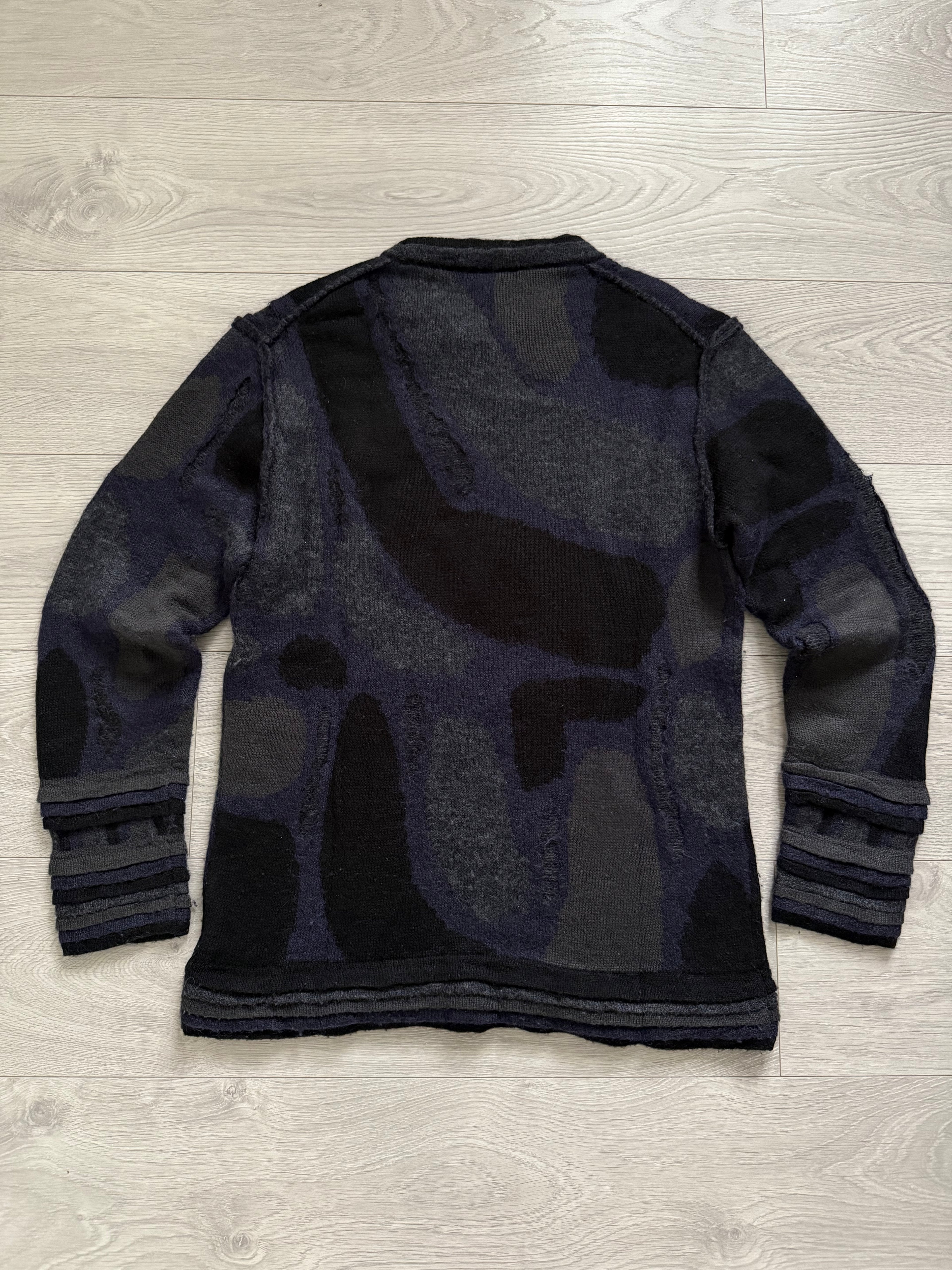 Issey Miyake AW06' Geometric Knit Sweater - Size M