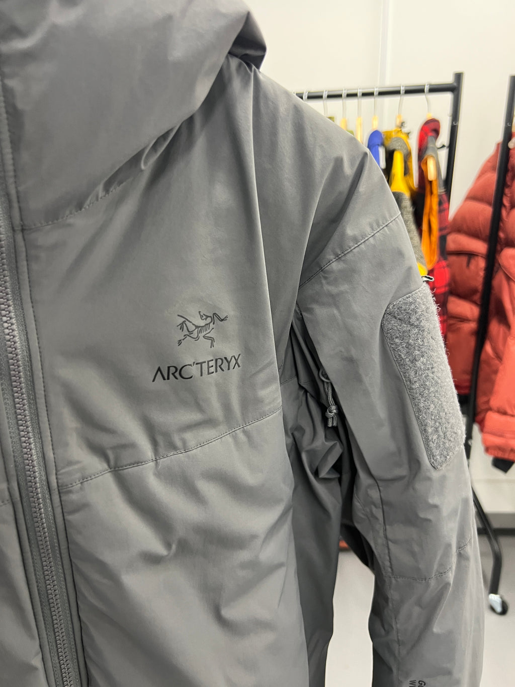 Arcteryx LEAF Cold WX LT Hooded Jacket Gen 2 Wolf Grey - Size XS