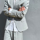 Comme Des Garcons Homme SS1991 Wool Pleated Grey Suit - Size M Jacket / 31 Waist