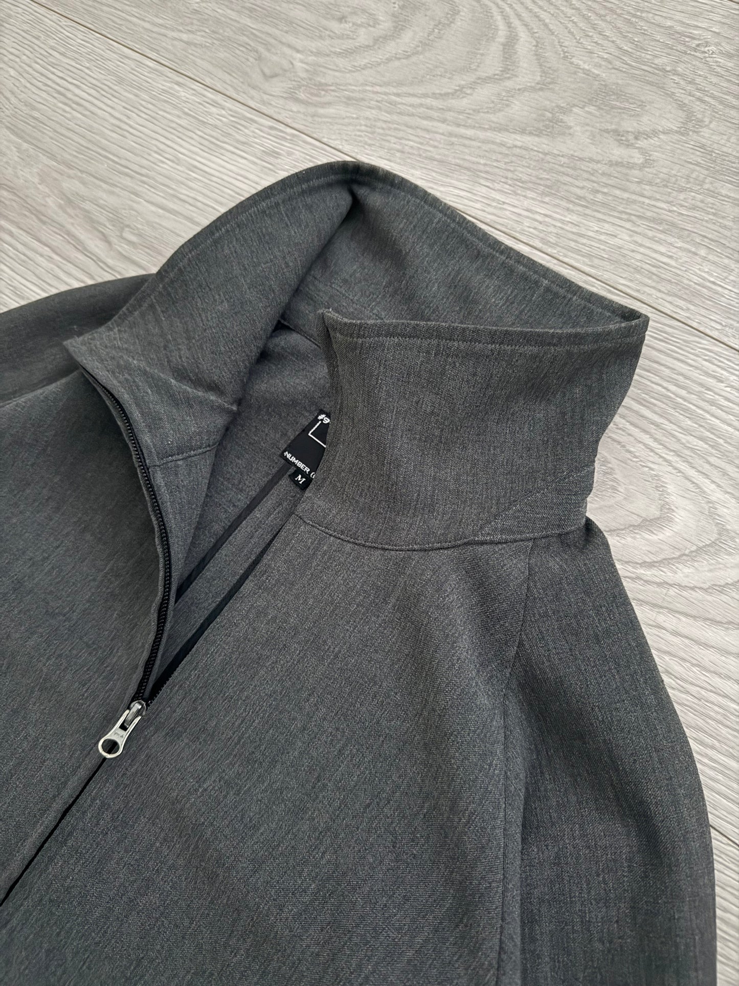 Number (N)ine 2006 High Neck Dual Zip Jacket - Size M