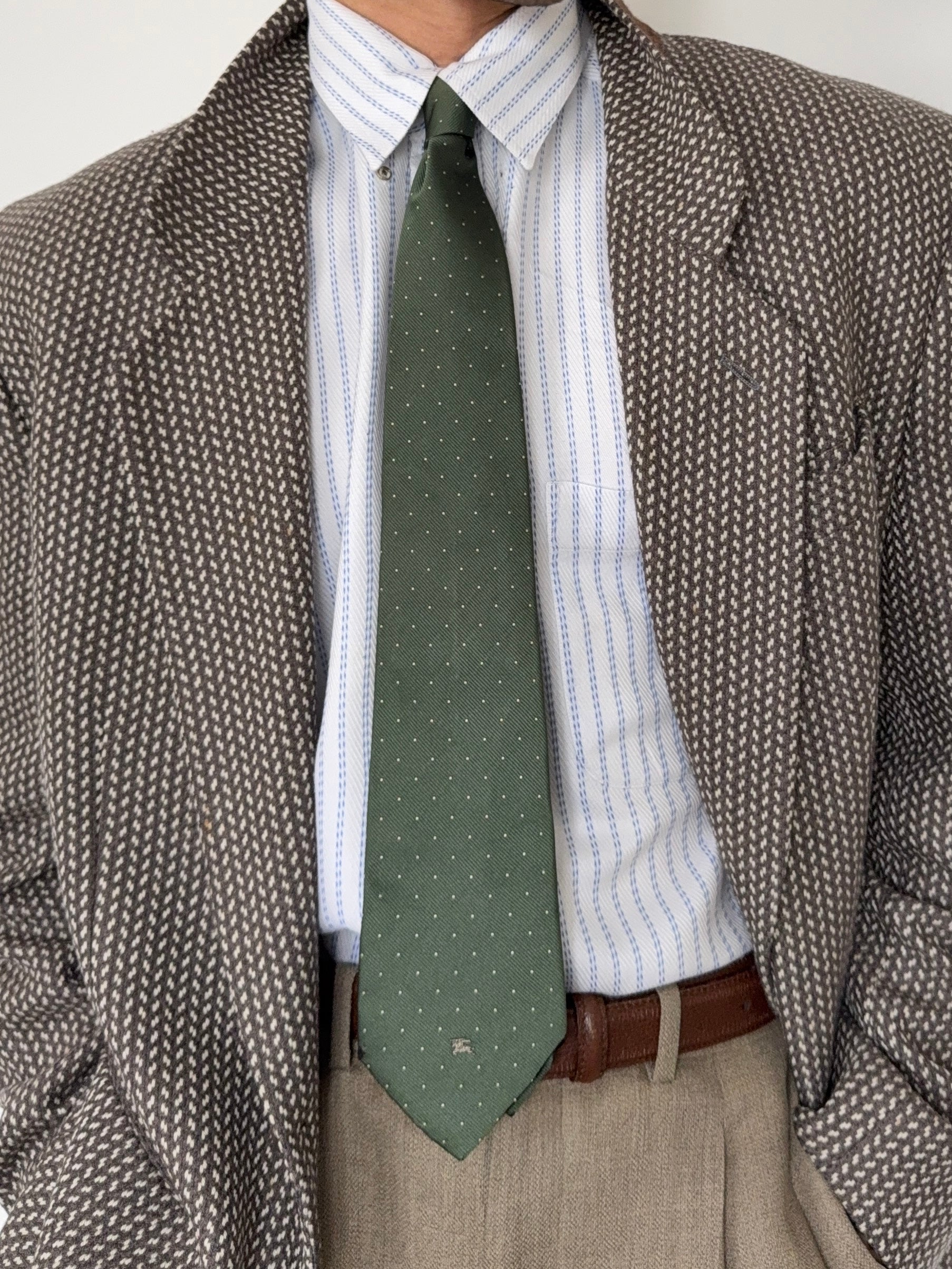 Burberry 1990s Silk Tie