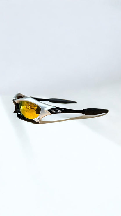 Oakley 2003 Splice FMJ 5.56/Polished Black/Fire Iridium