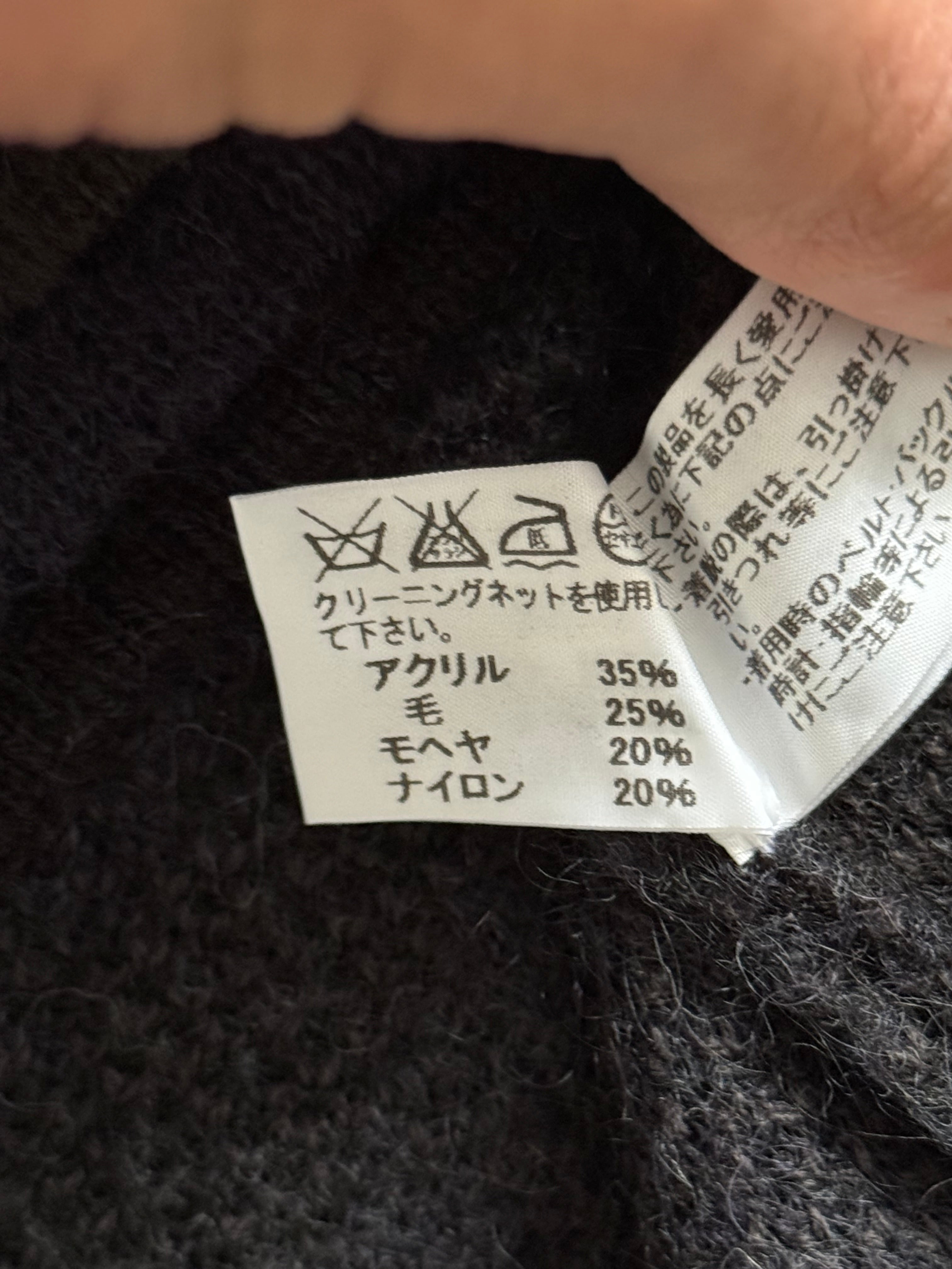 Issey Miyake AW06' Geometric Knit Sweater - Size M
