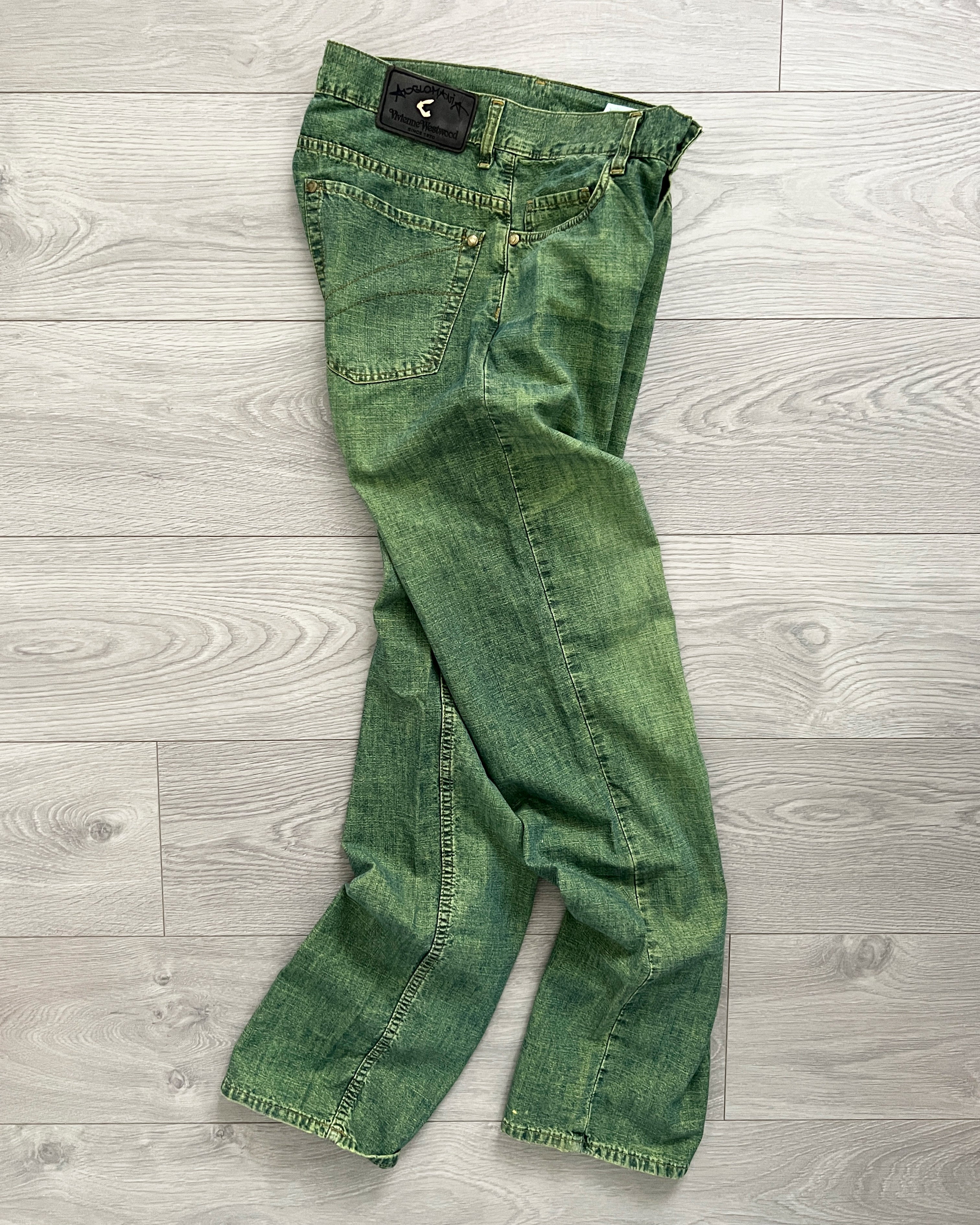 Vivienne Westwood 1999 Acid Wash Denim Produced by GTR Group