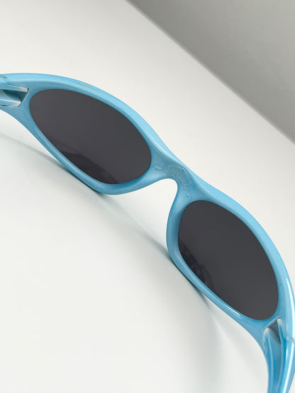 Oakley Minute Gen 1 Powder Blue Sunglasses Full Set