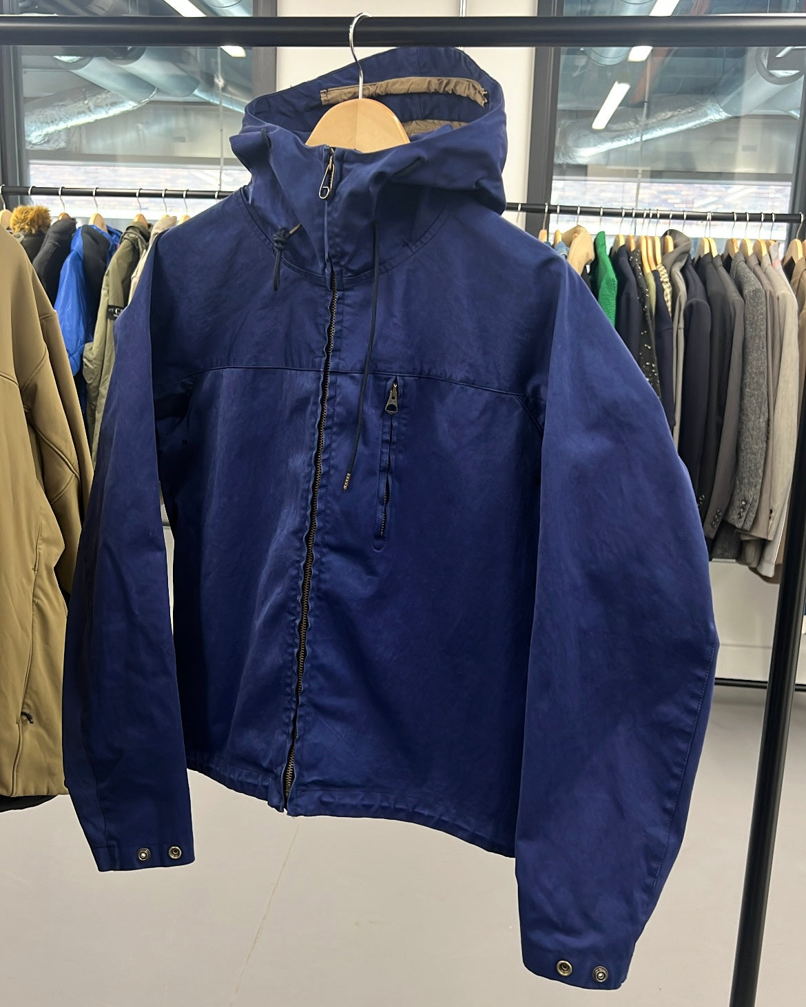 Ten C Garment Dyed Bonded Jacket - Size S