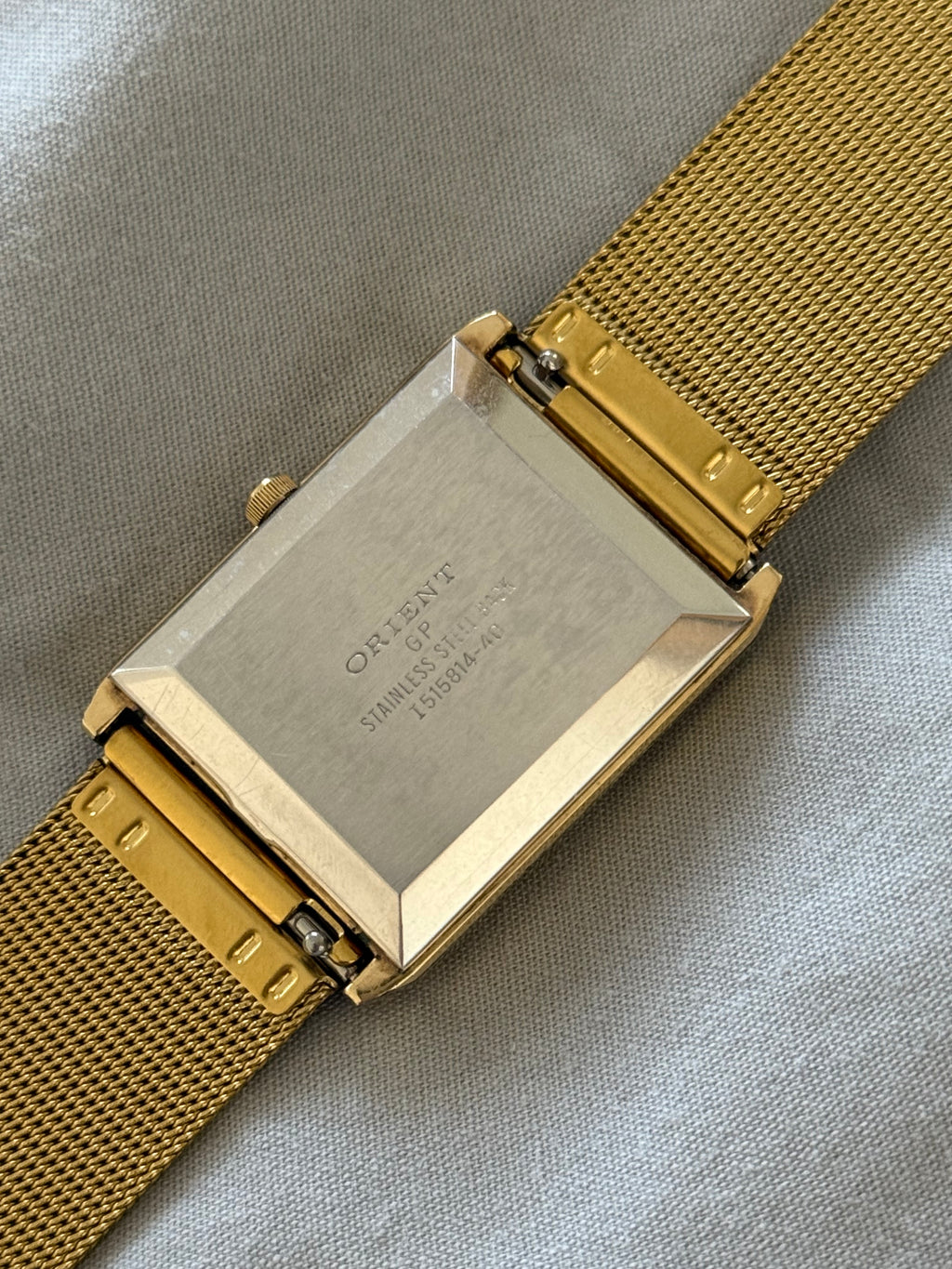 Orient 1990s Chandor Mesh Band Watch