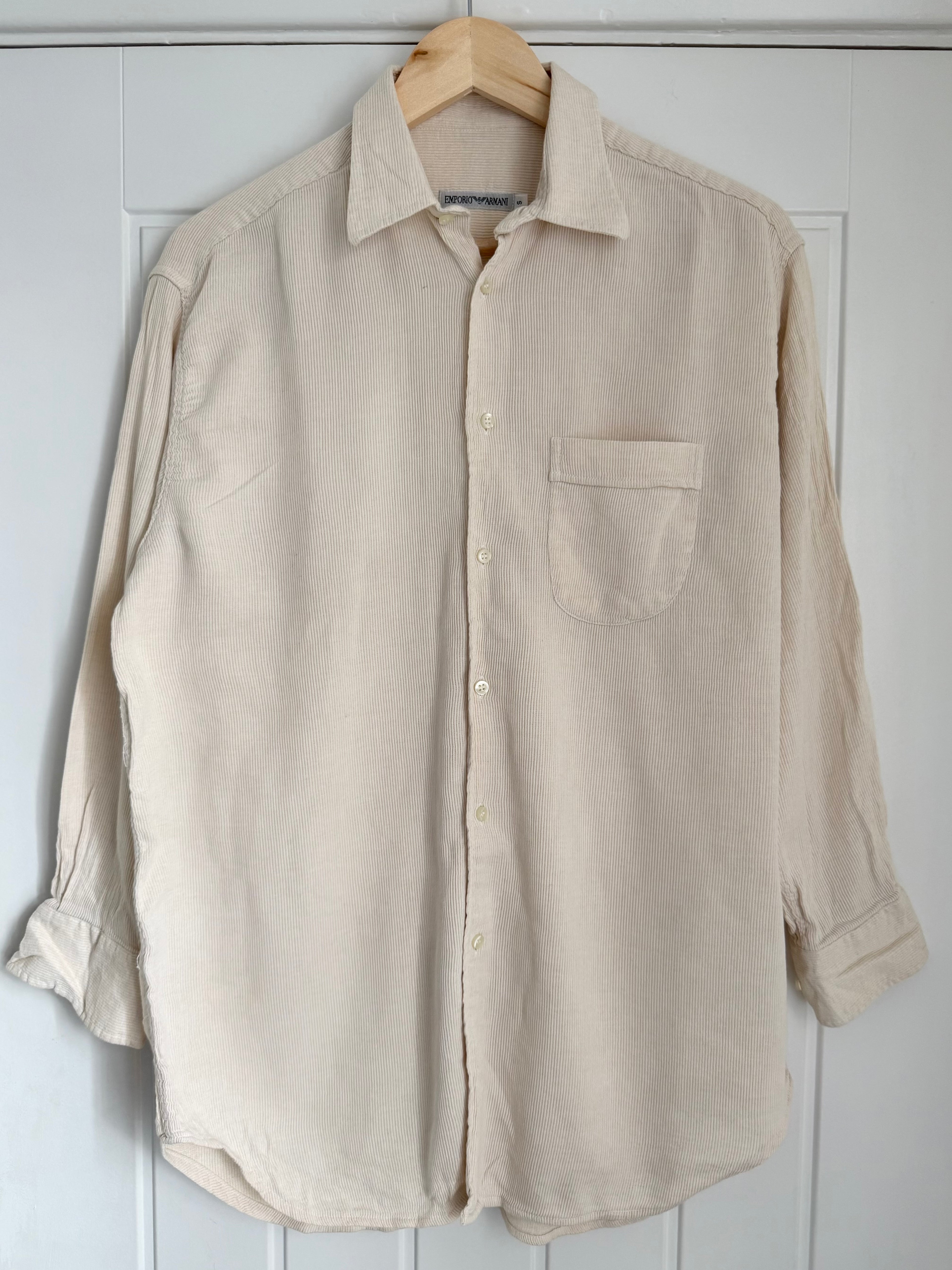 Emporio Armani 1990s Corduroy Shirt - Size S