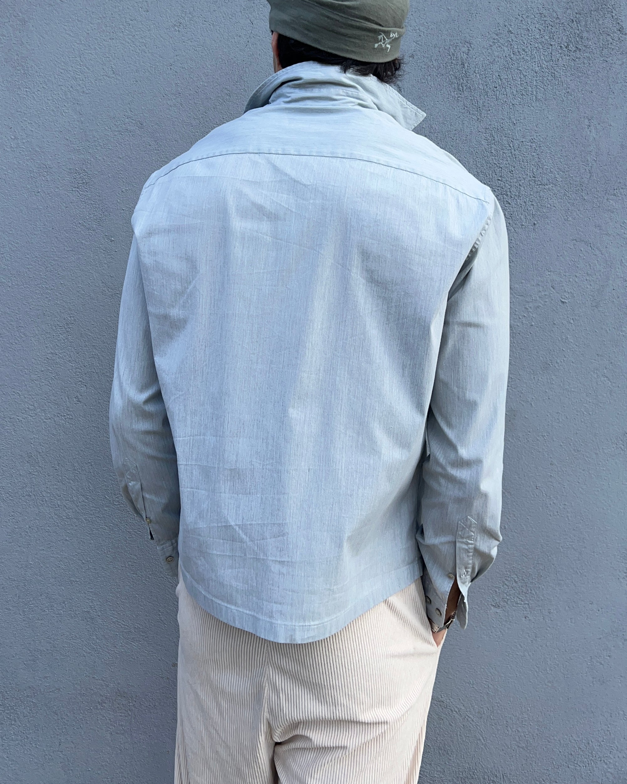 Jil Sander by Raf Simons 00s Zip-Front Shirt Jacket - Size S