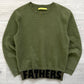 Raf Simons Sterling Ruby AW2014 'Fathers' Abus Lang Textured Sweater - Size S