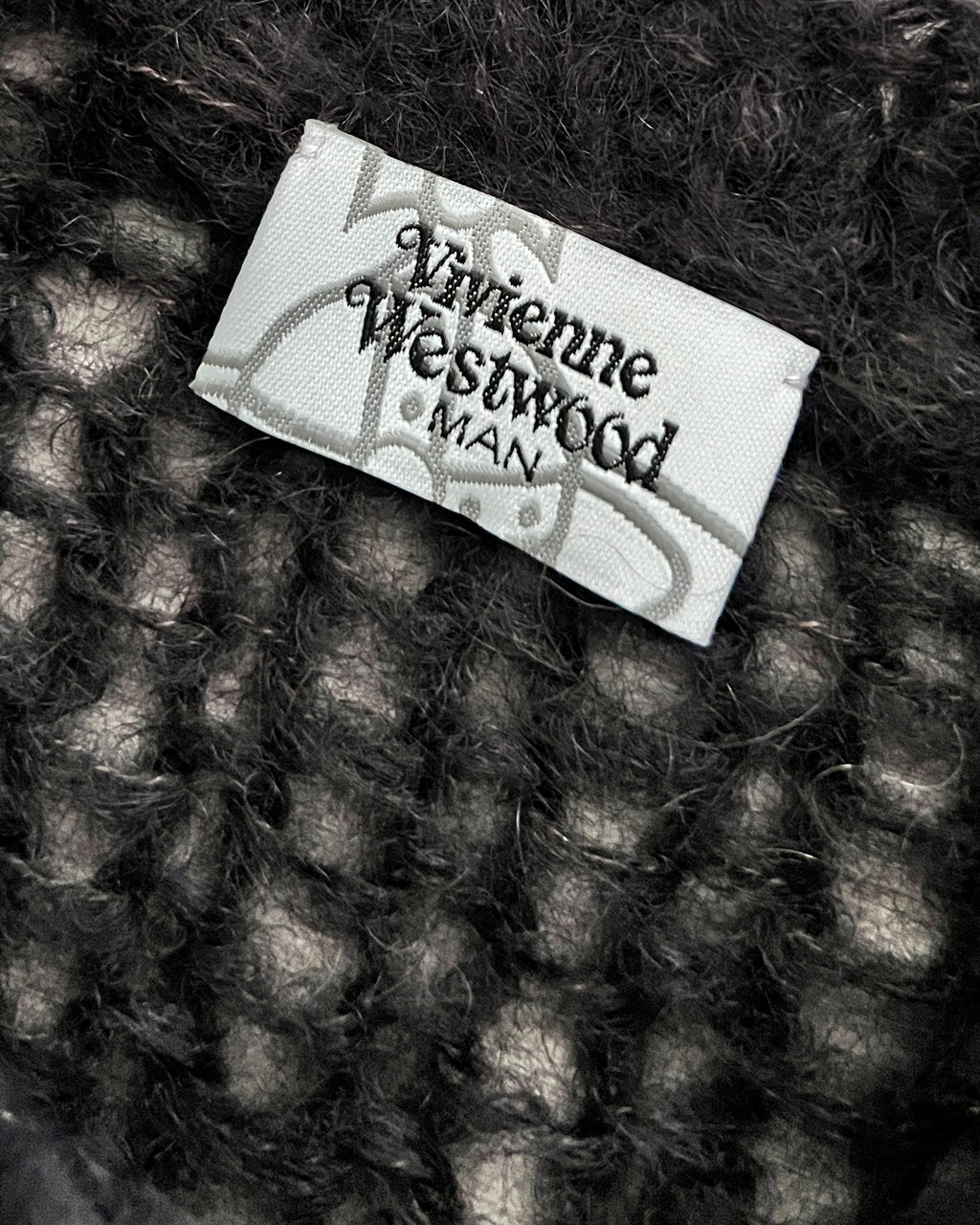 Vivienne Westwood Oversized Gradient Mohair Knit - One Size