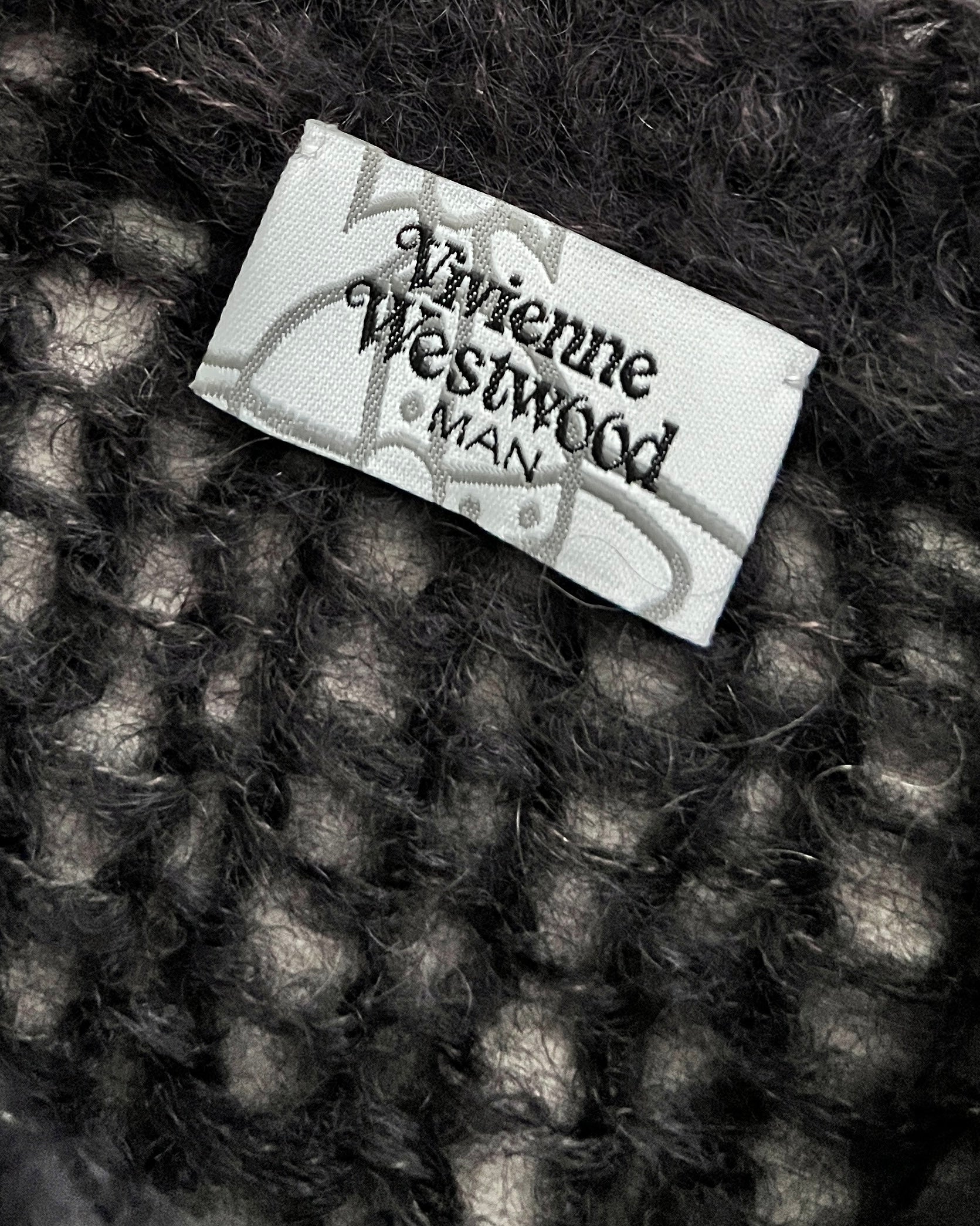 Vivienne Westwood Oversized Gradient Mohair Knit - One Size