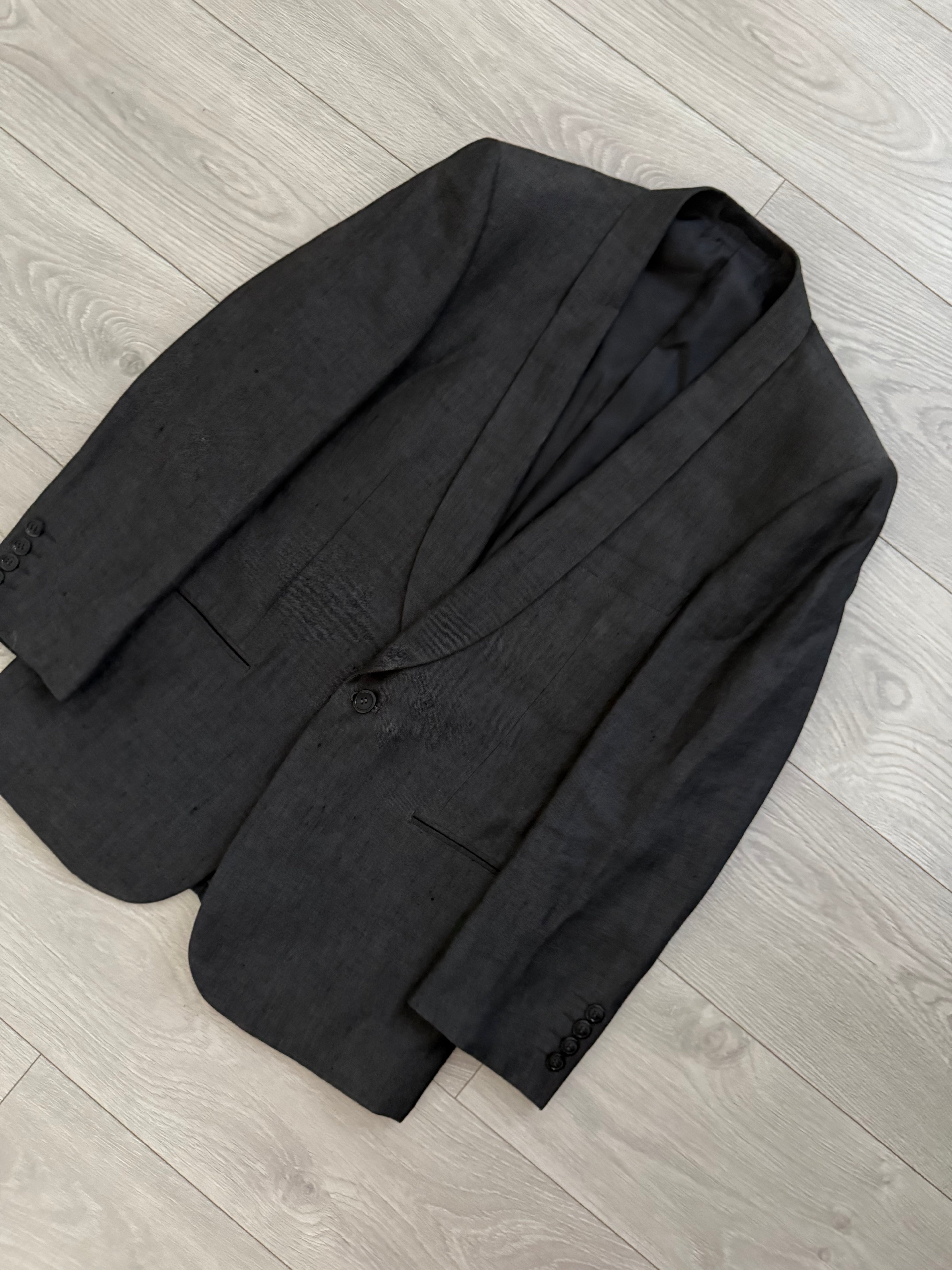 Yves Saint Laurent 1990s Shawl Collar Single Breasted Blazer Jacket - Size S