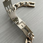 Jean Paul Gaultier 00s Stainless Steel Cross Watch Bracelet