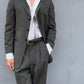 Armani 1990s Striped Wool Suit - Size S Jacket / 30" Waist
