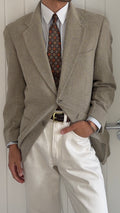 Allegri 1990s 2B Melange Textured Sport Jacket Blazer - Size M