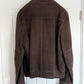 Prada Mainline AW2004 Brown Leather Jacket - Size L