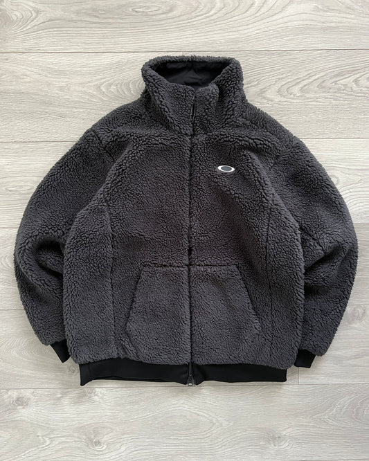 Oakley Boa Grey Fleece Jacket - Size S