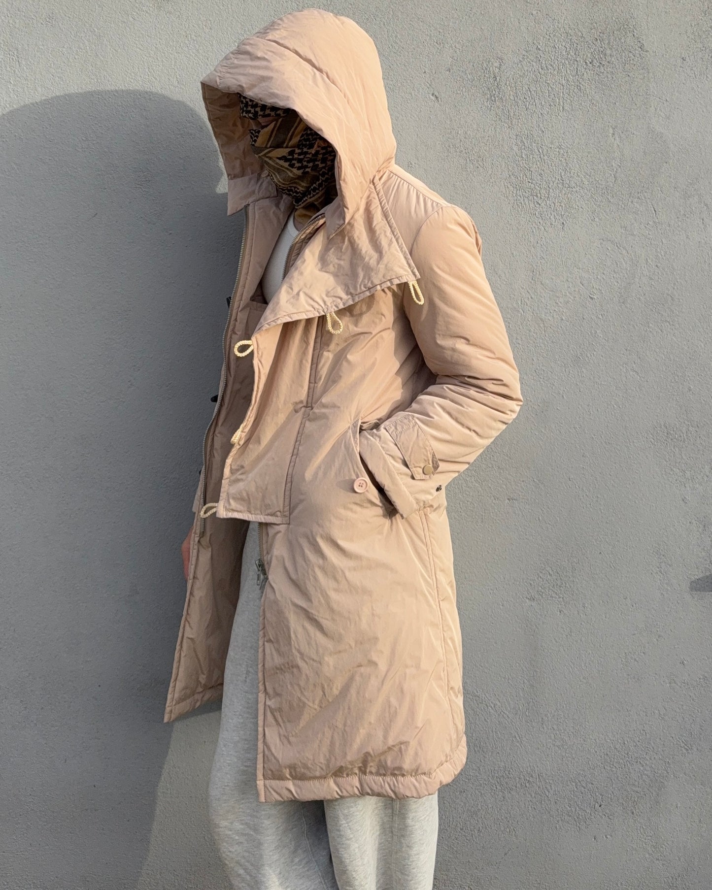 Final Home 1990s Insulated Padded Military Parka - Size M