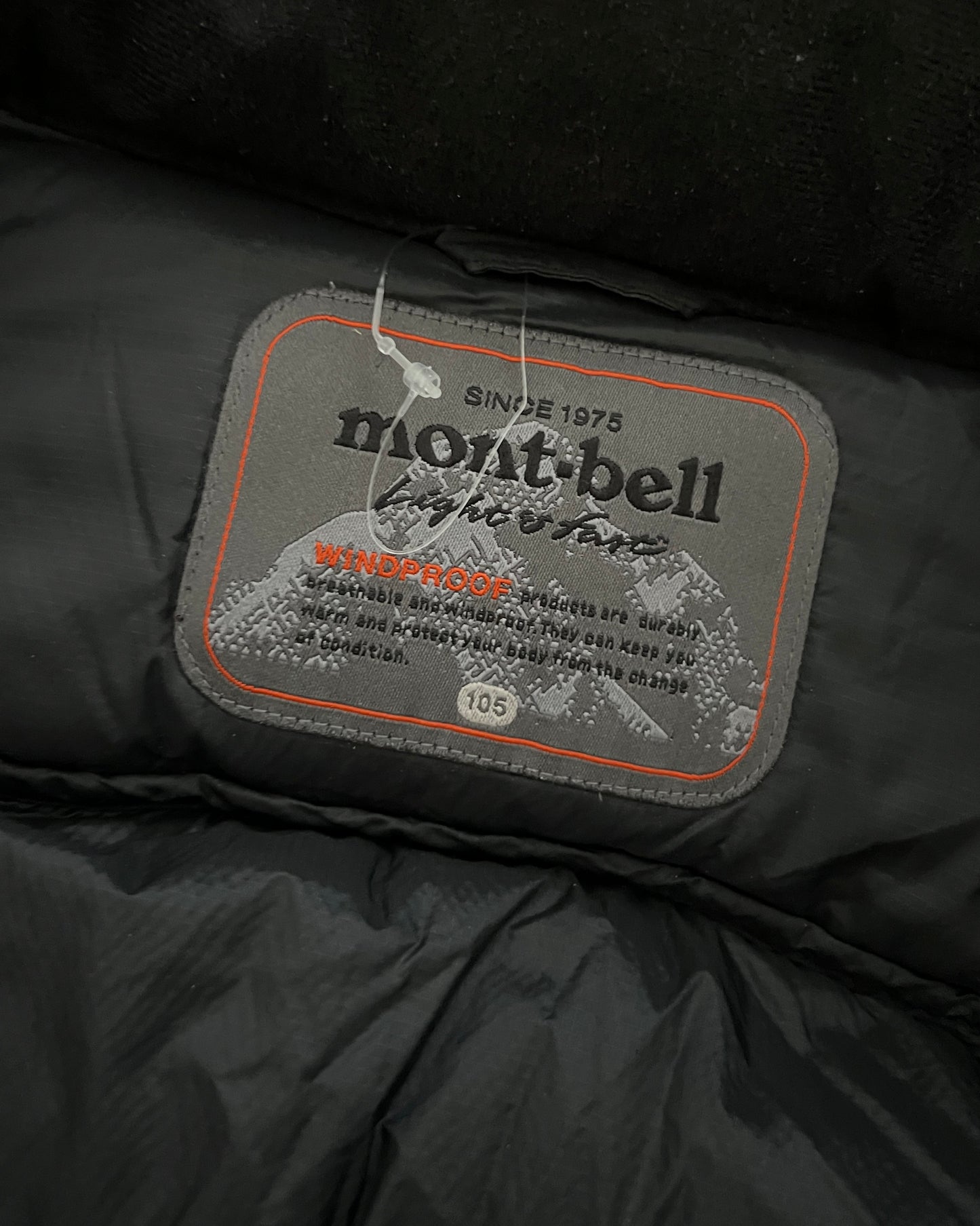 Montbell 00s Goose Down Two-Tone Gore Windstopper Nylon Puffer Jacket - Size S & L