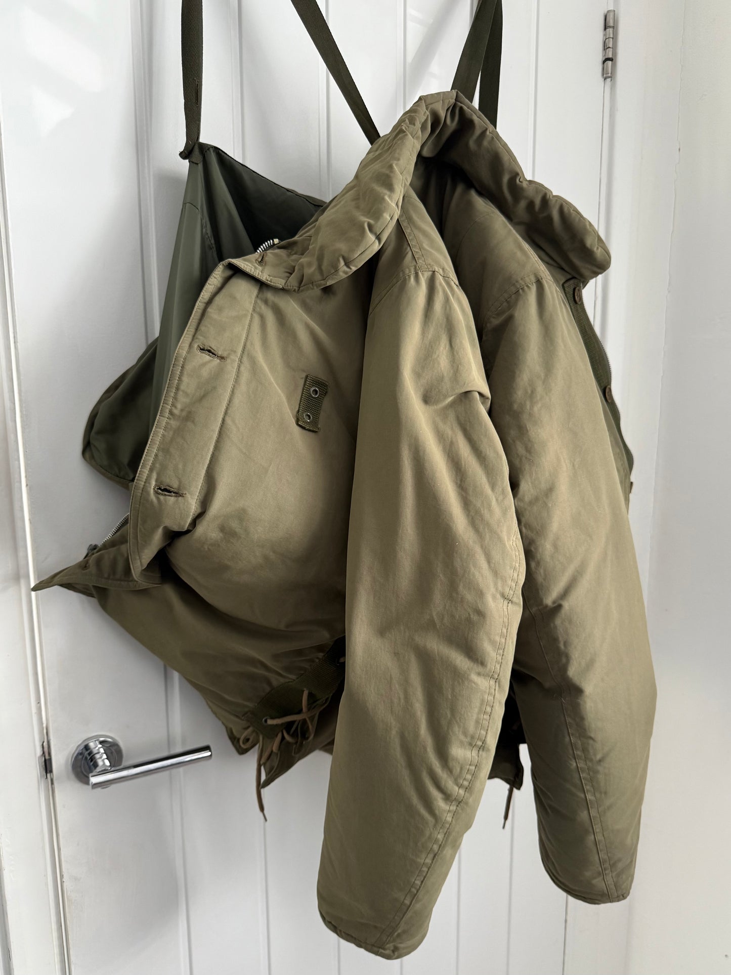 Helmut Lang FW1999 Down Filled M69 Flak Military Jacket - Size S