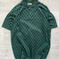 Comme Des Garcons Homme 1990s 'LV Damier' Imitation Polo Shirt - Size M