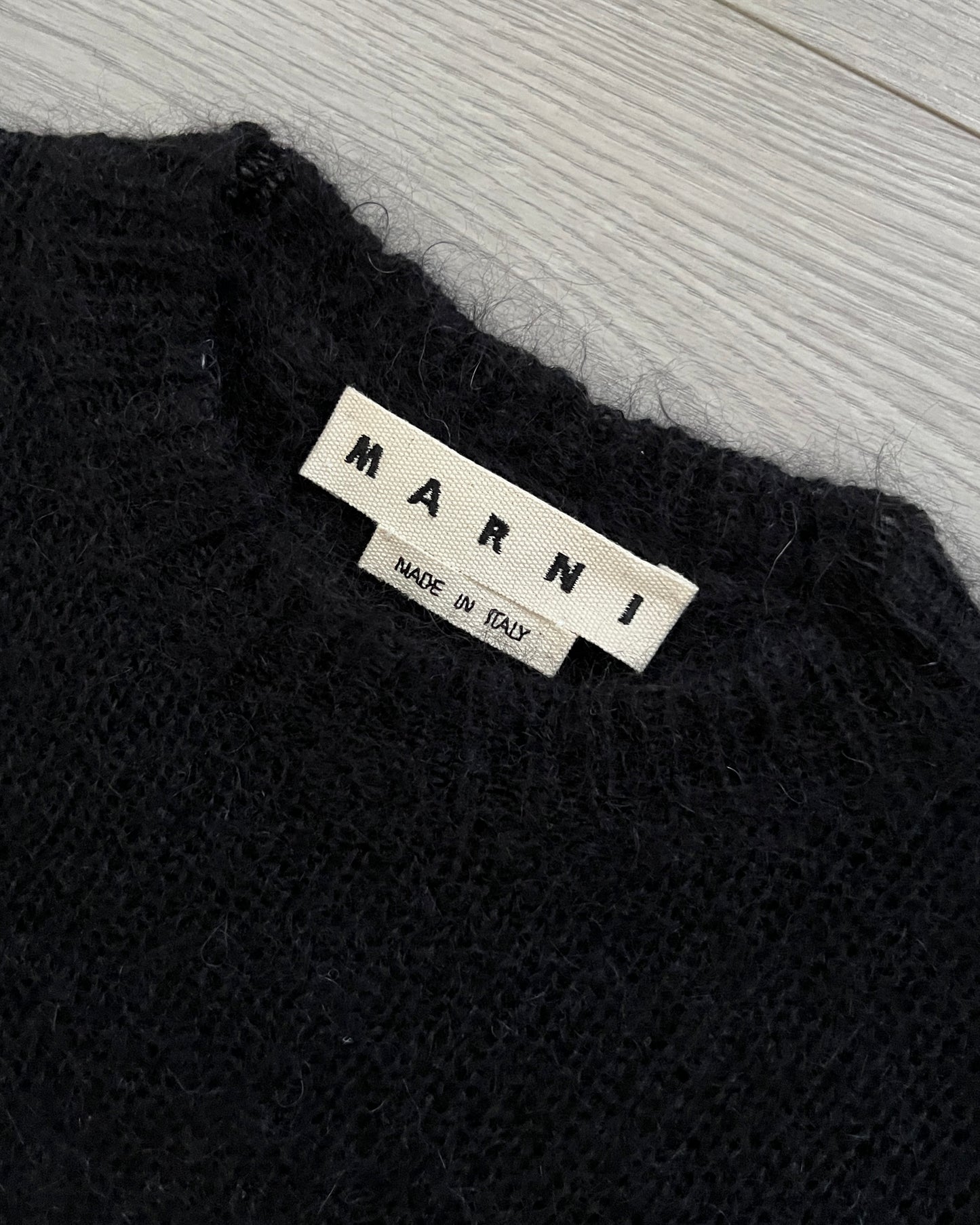 Marni Mohair Colour-Block Sweater - Size S