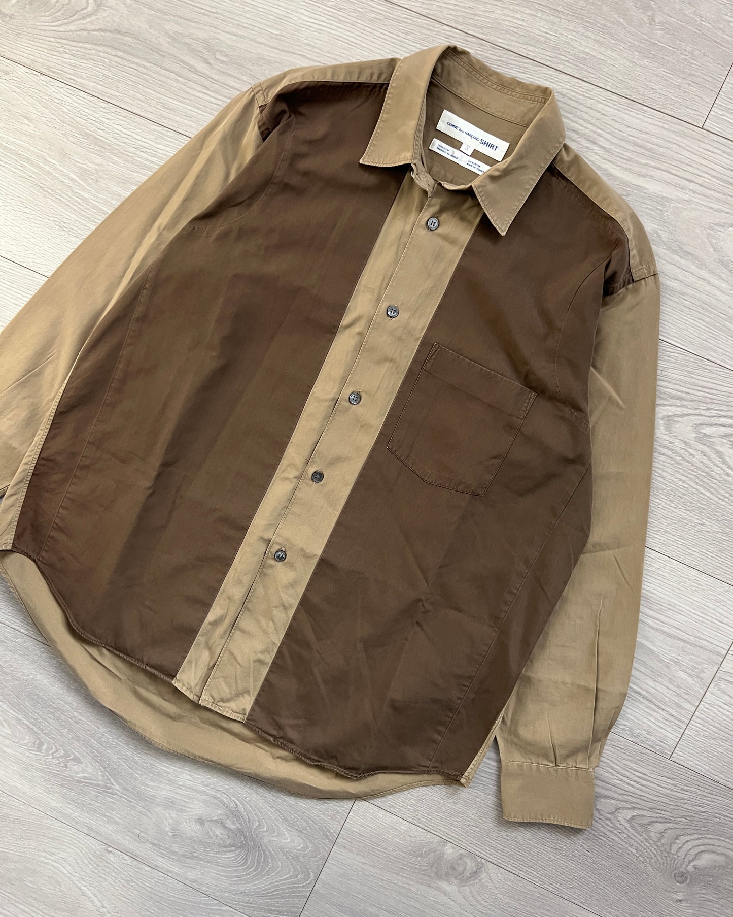 Comme Des Garcons SHIRT 00s Panelled Shirt - Size S