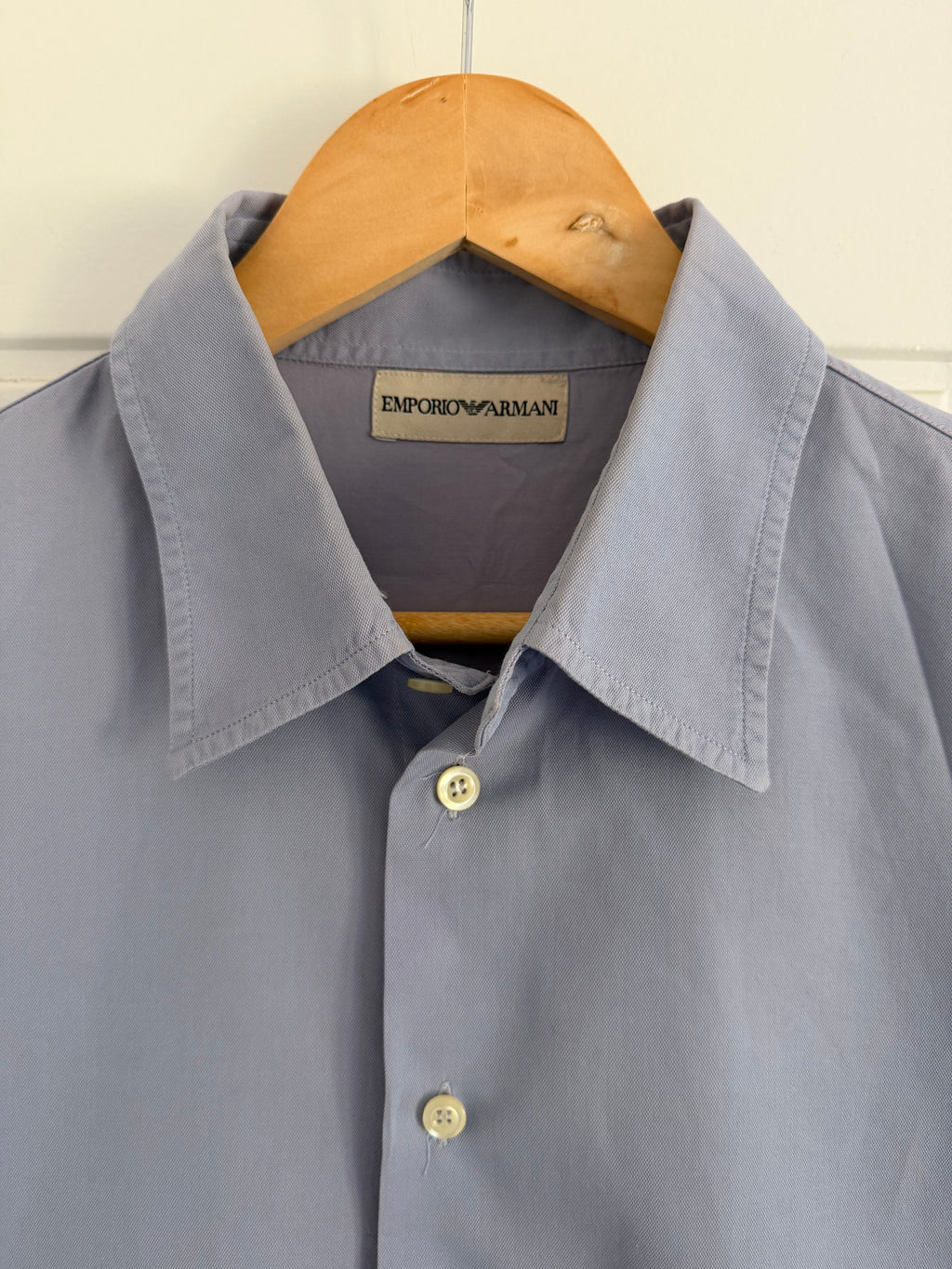 Emporio Armani 1990s Cotton Shirt - Size L