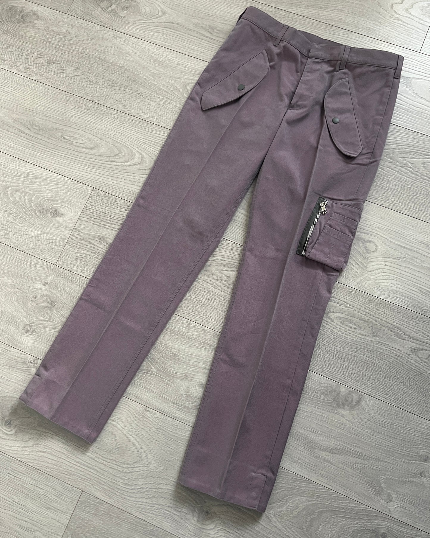 Miu Miu Early 00s MA1 Pocket Pleat Trousers - Size 31