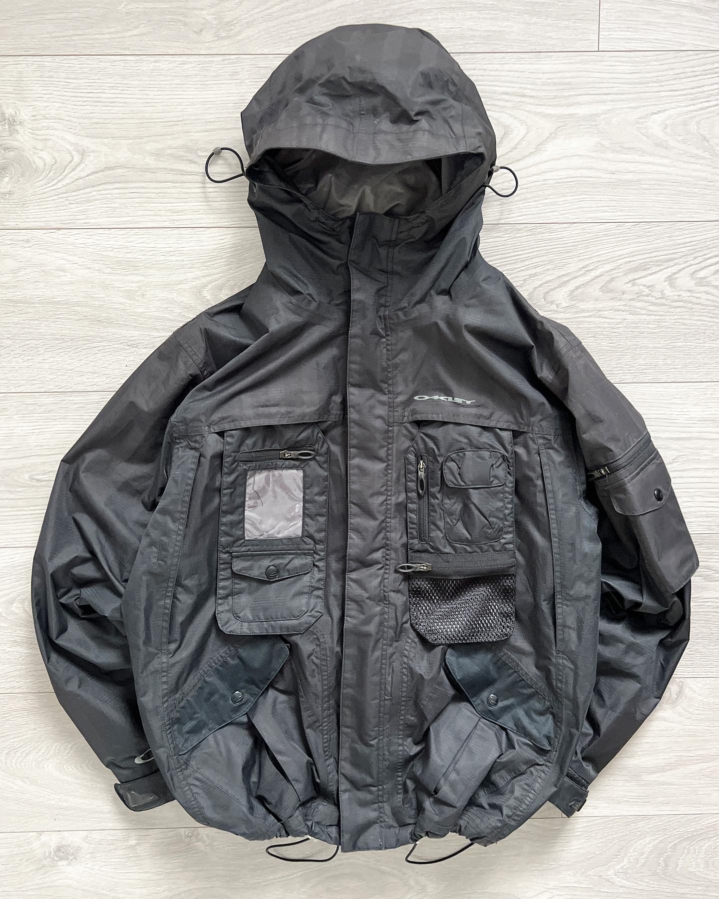 00s oakley road fuel technical jacket身幅60 - ナイロンジャケット