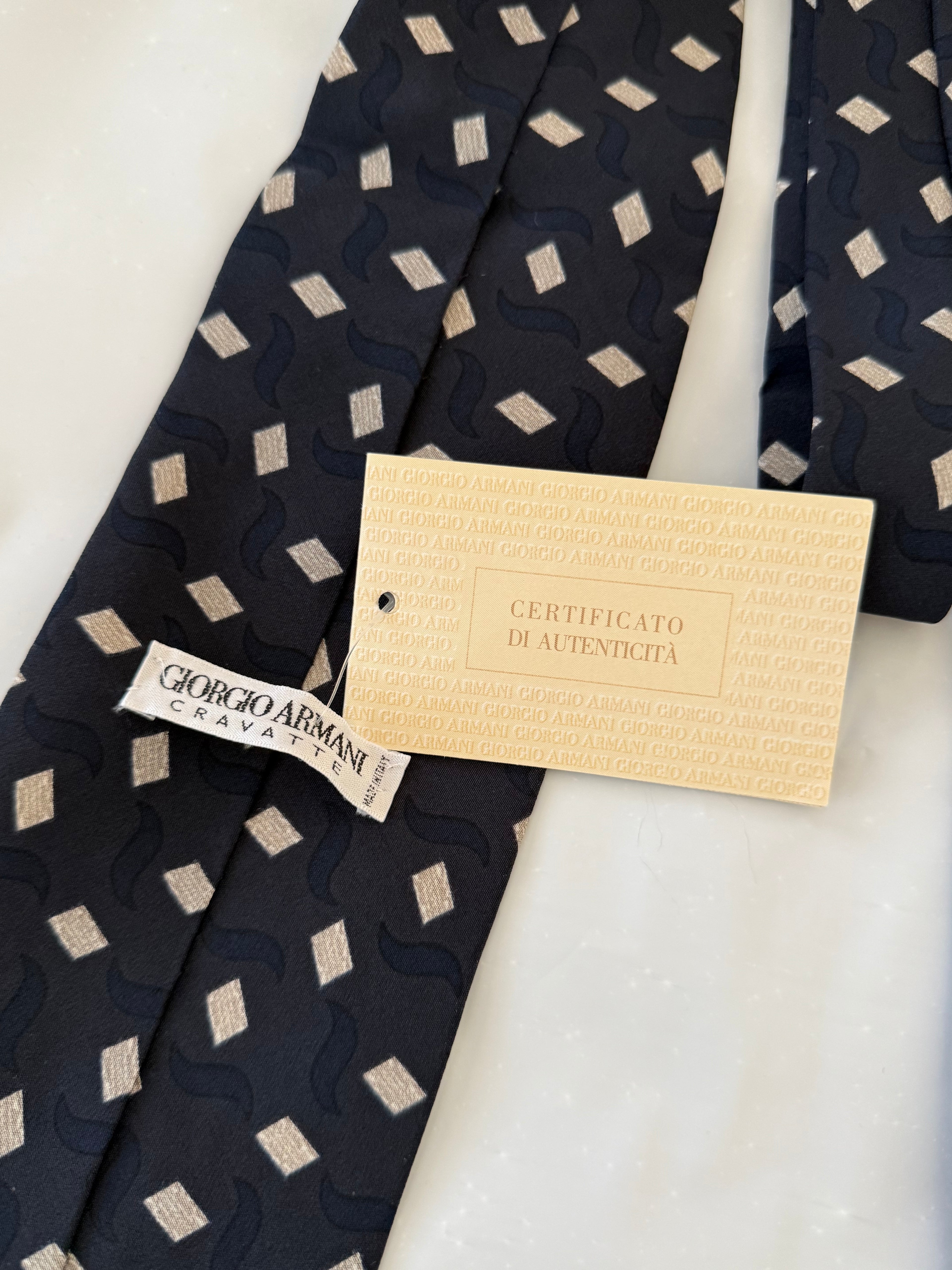 Giorgio Armani 1990s Silk Tie