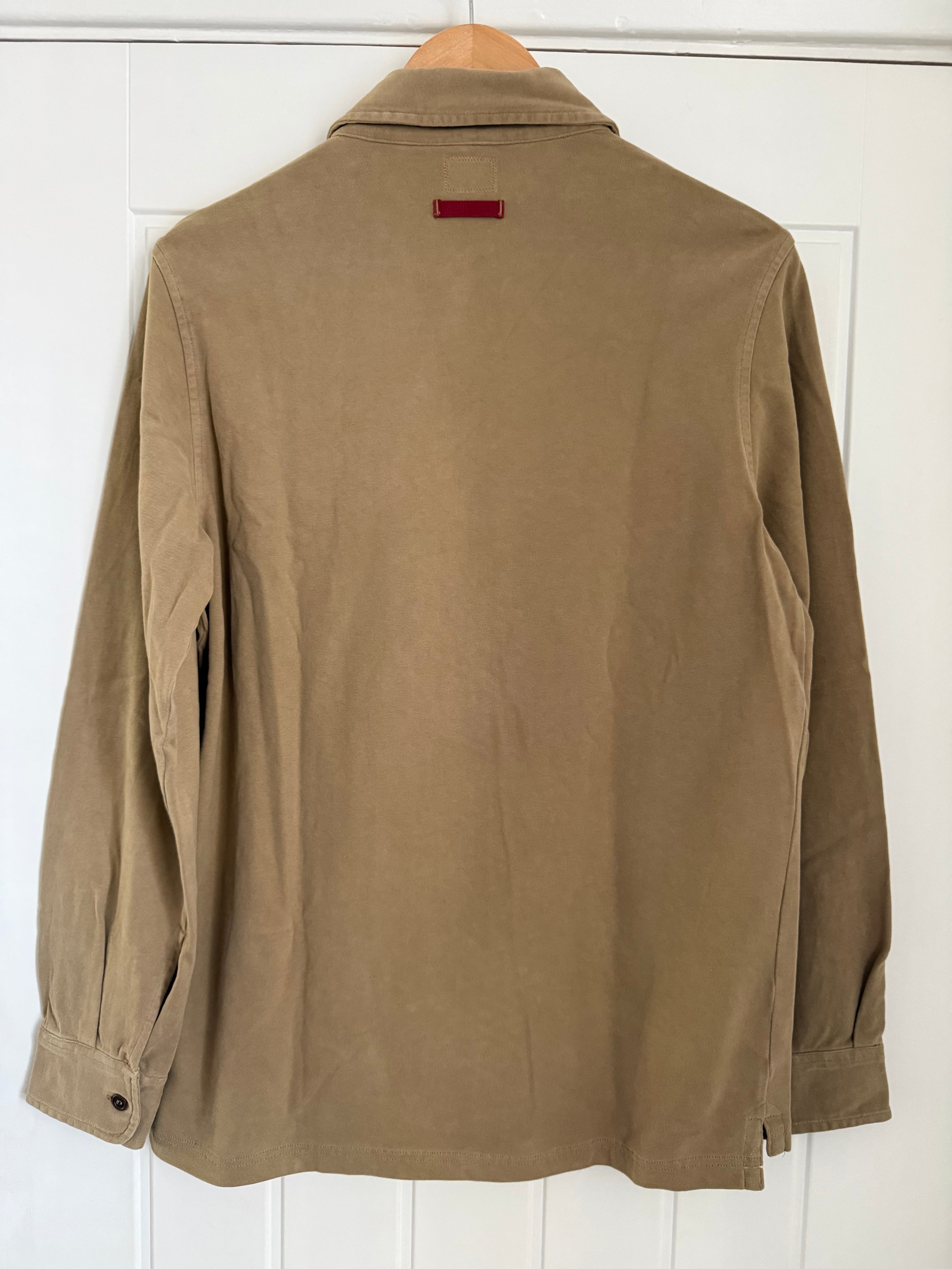 C.P. Company AW2006 Moleskin Cotton Military Shirt - Size S