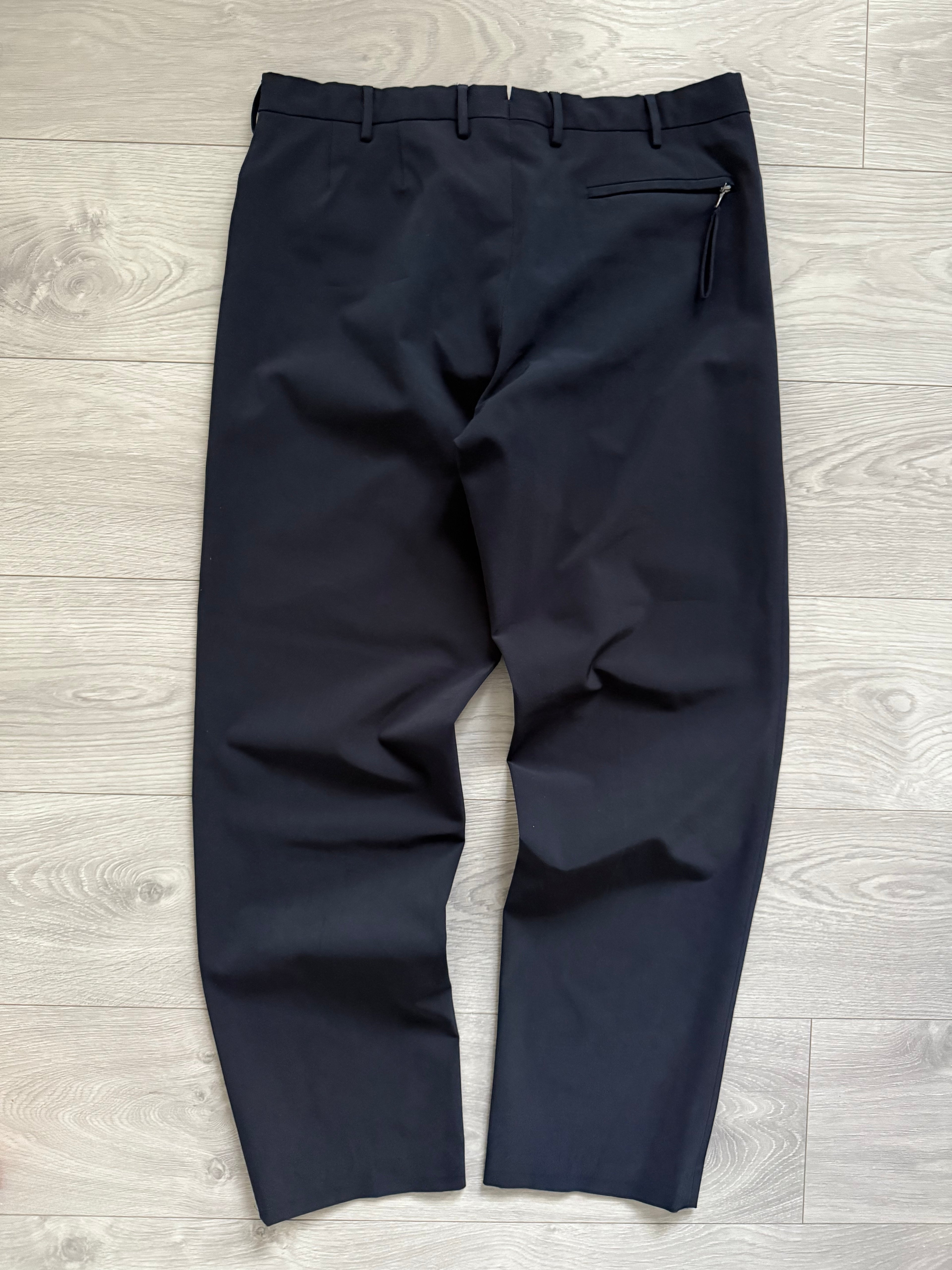 Prada 2003 Nylon Gabardine Tech Fabric Pants - Size 34