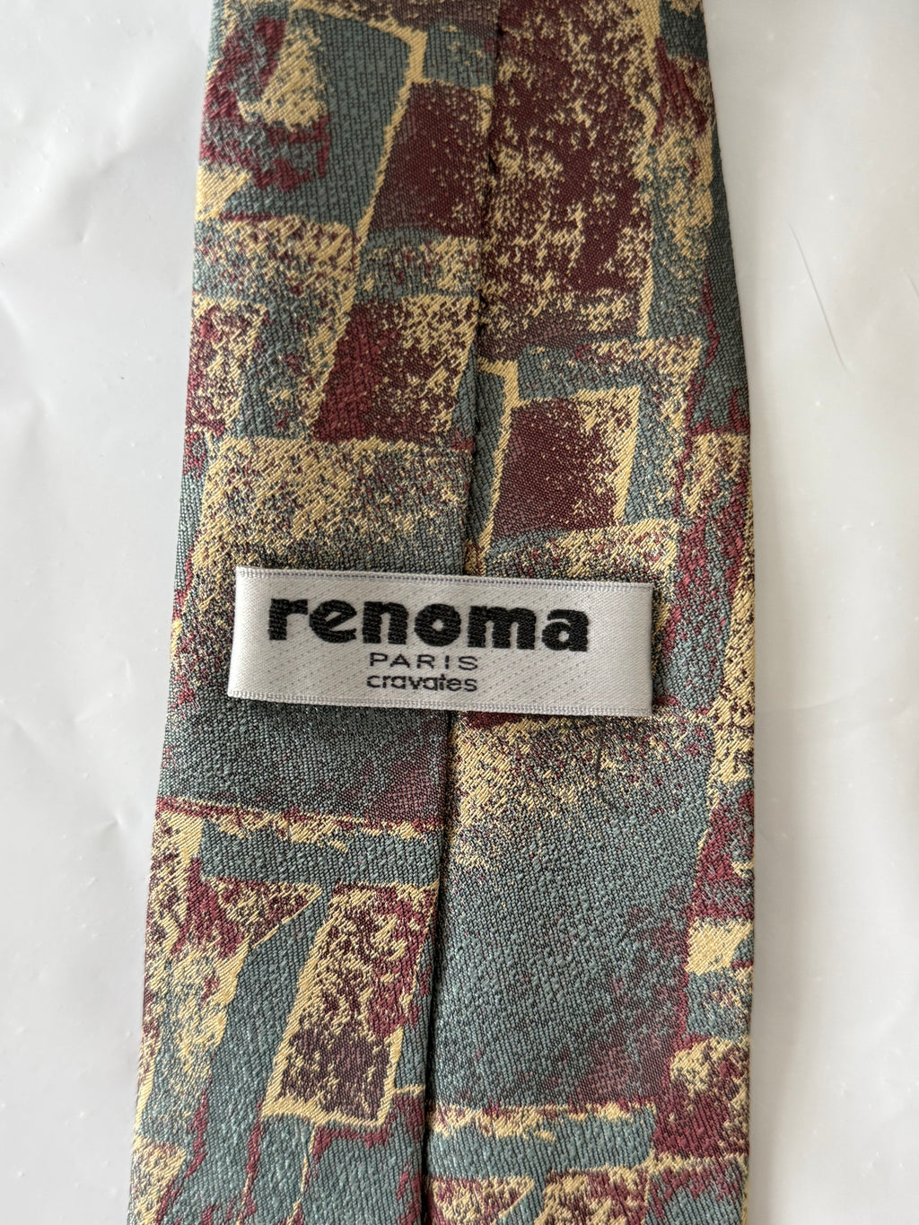 Renoma Paris 1990s Silk Tie
