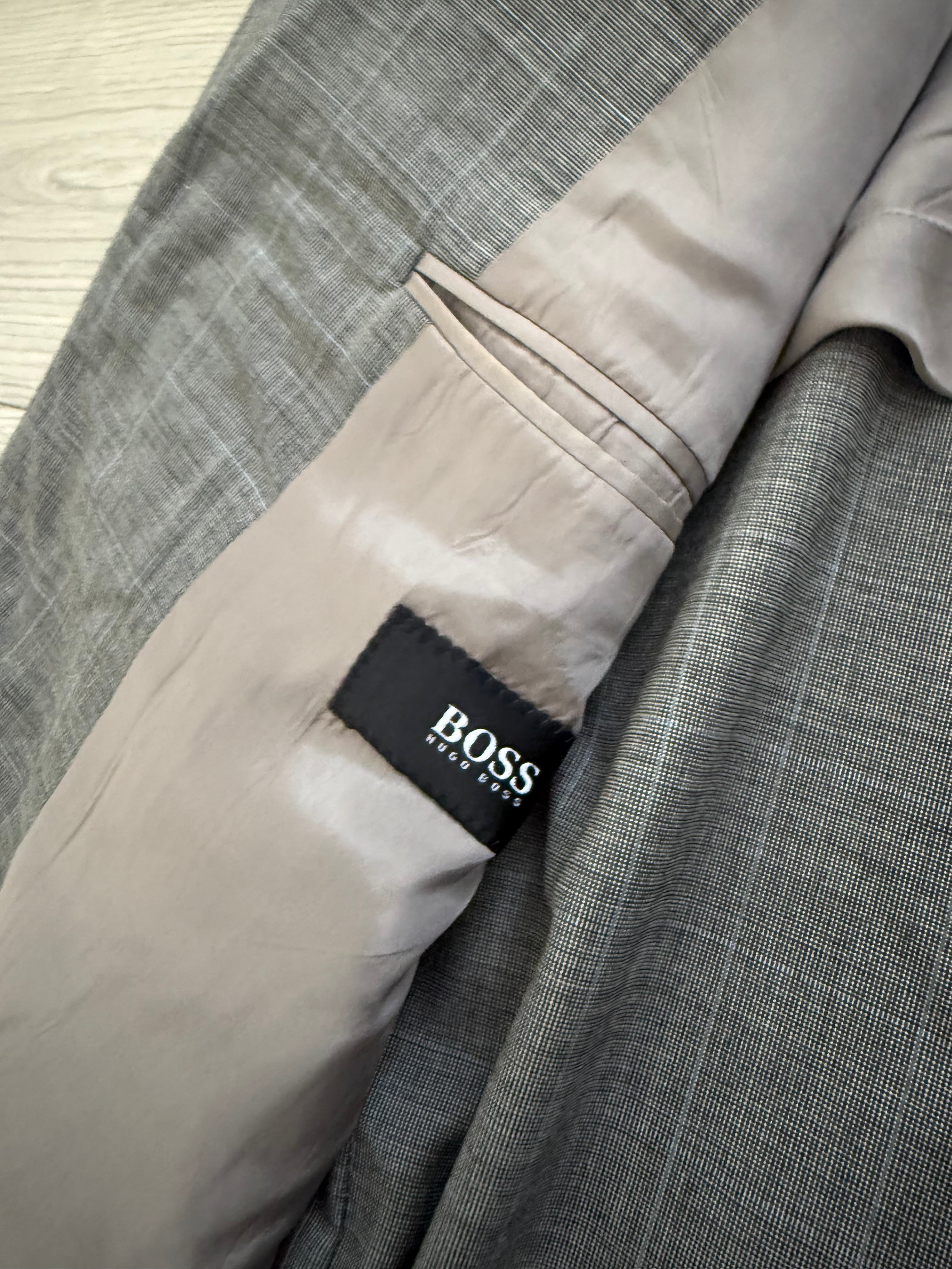Hugo Boss 1990s Unstructured Wool 'Lucca' Jacket - Size XL