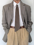 Hugo Boss 1990s 3B 'Mars' Textured Wool Sport Jacket Blazer - Size XXL