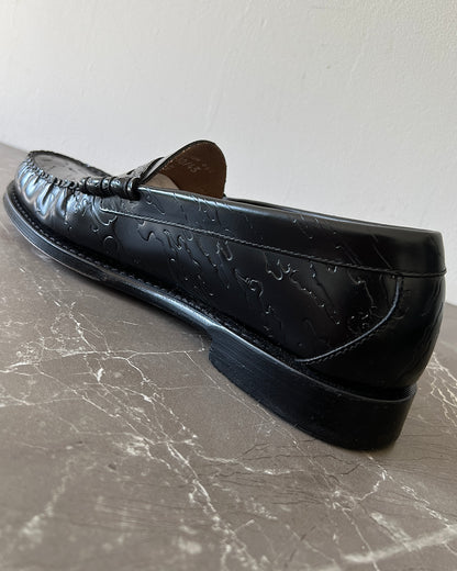 G.H. Bass x Maharishi Weejuns Textured Penny Loafers - Size US10