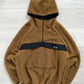 Oakley 1/4 Zip Brown Technical Boa Fleece Anorak - Size S & L