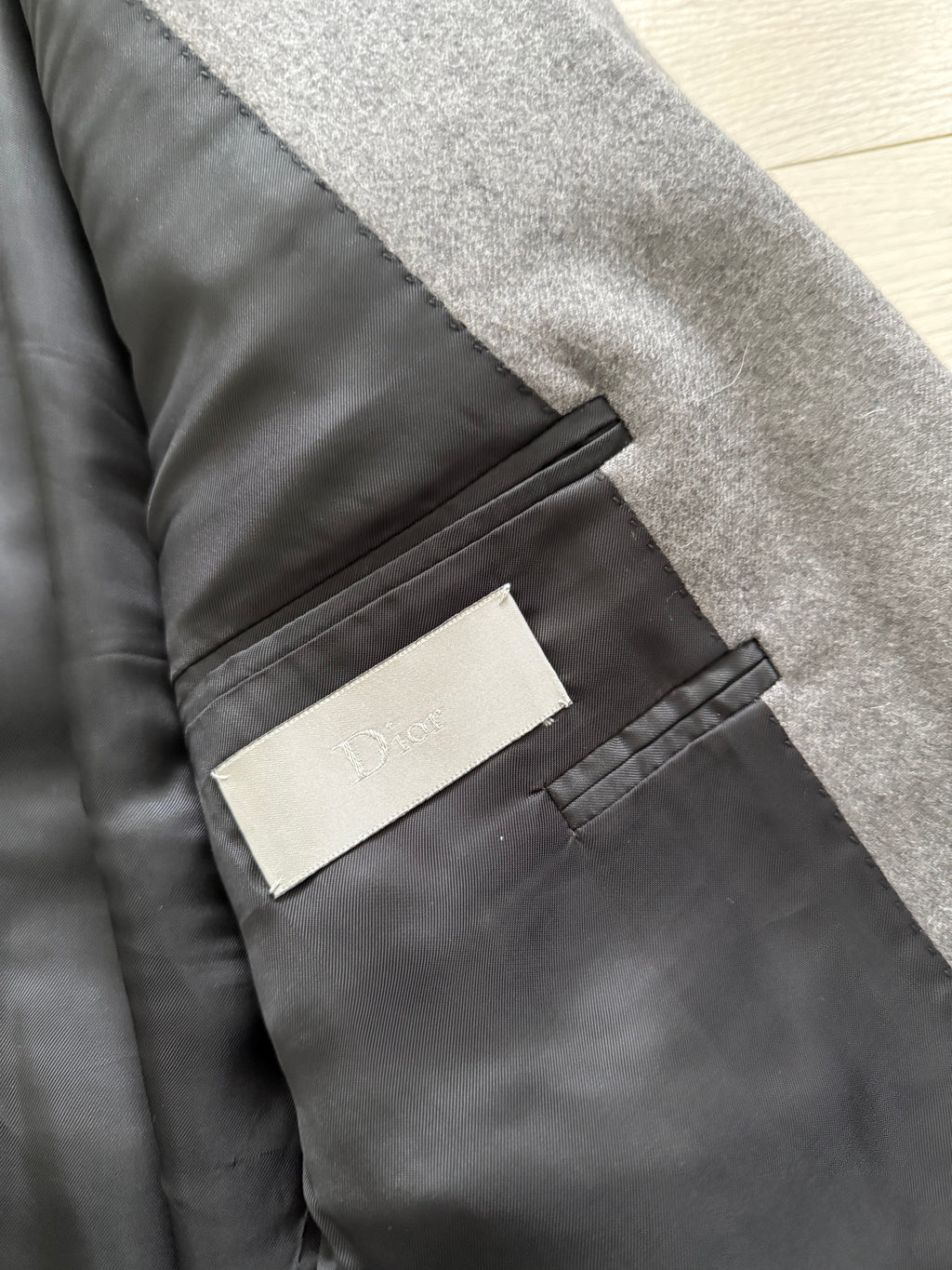 Dior Homme by Hedi Slimane FW2007 Cashmere Blazer Jacket - Size S