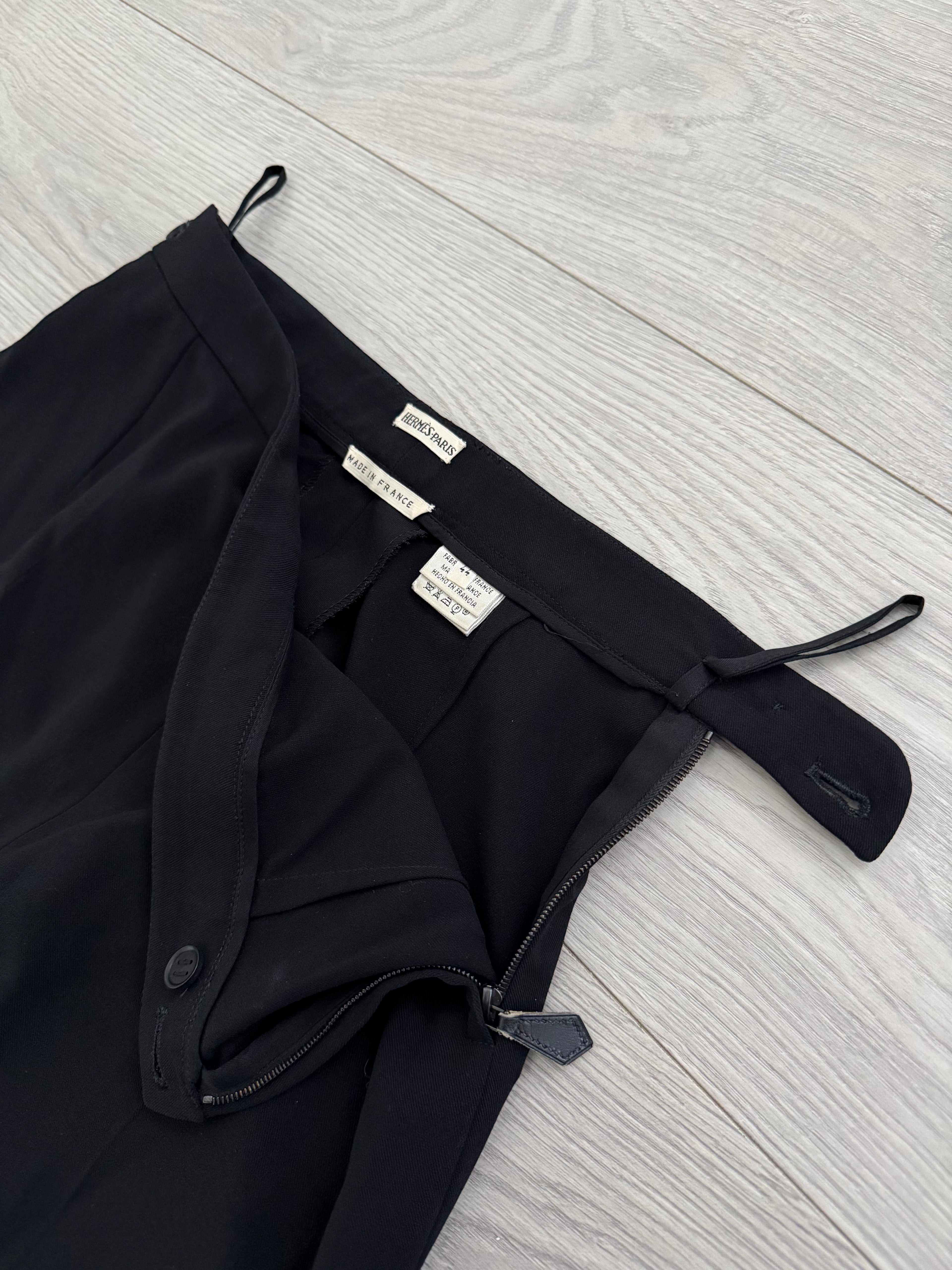 Hermes by Martin Margiela AW2003 Wool Pants Made in France - Size 28