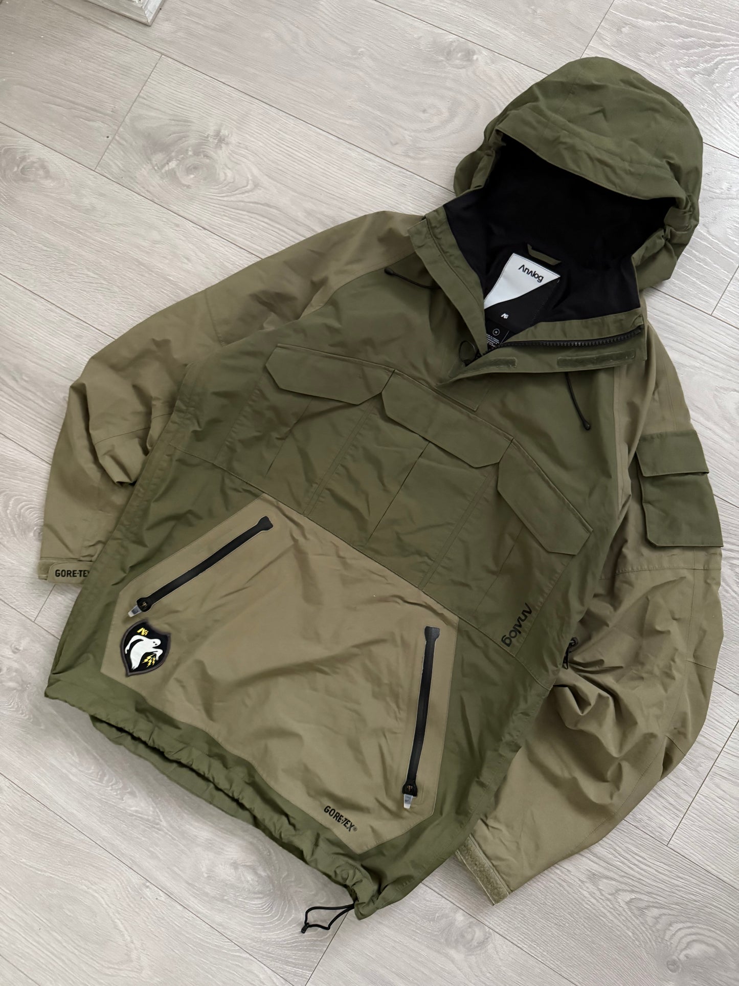 Burton Analog 00s Gore-Tex Military Tactical Waterproof Anorak - Size M