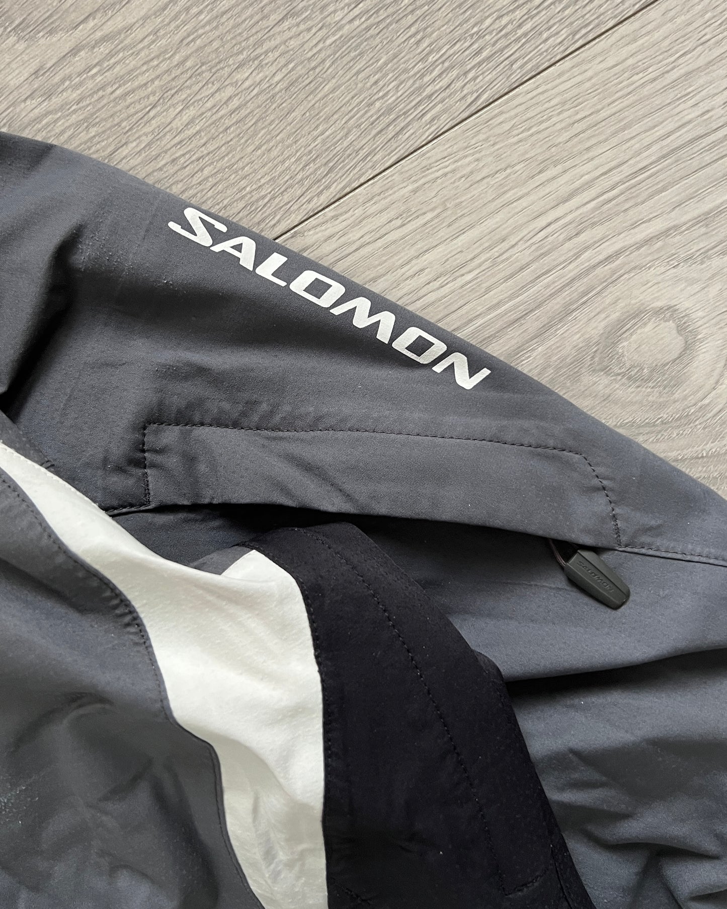 Salomon Early 00s Technical Taped Seam Tri-Tone Jacket - Size Womens Small