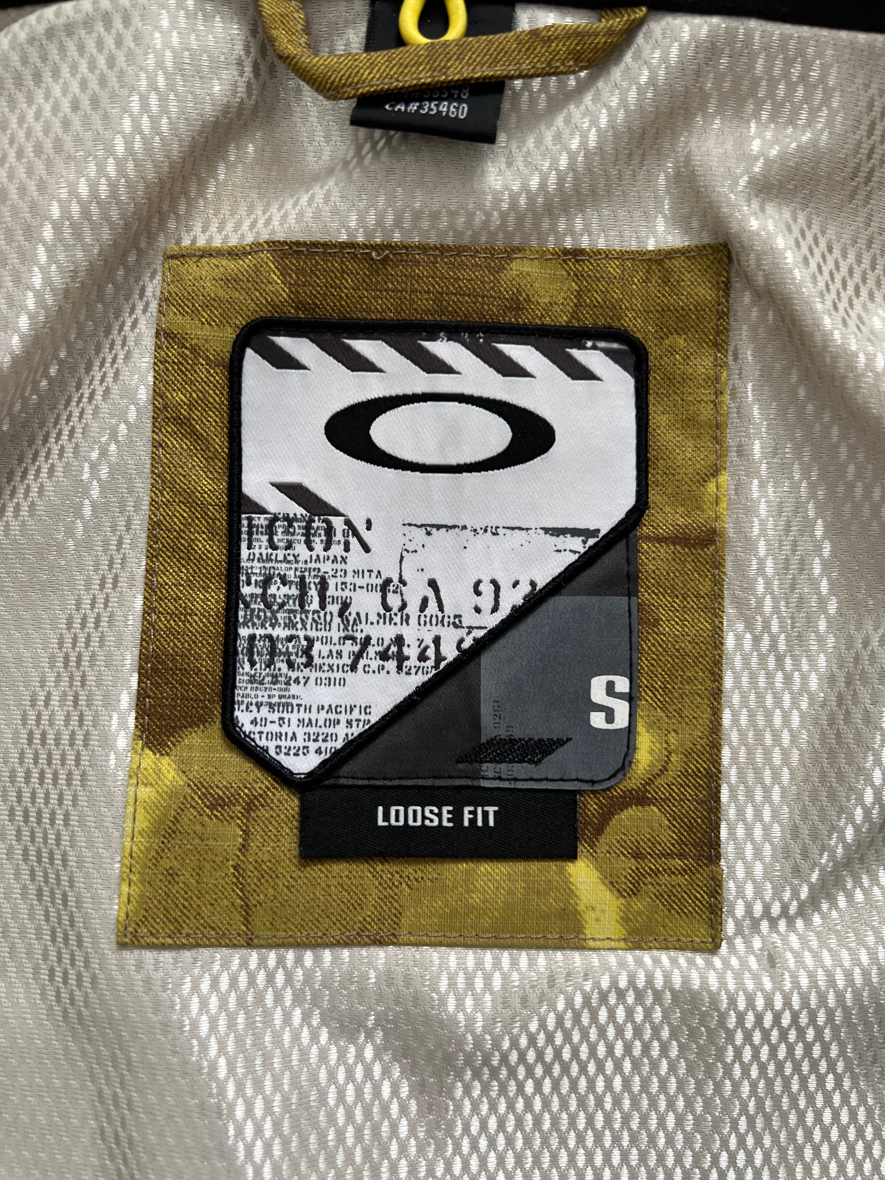 Oakley FW2008 Night Vision Camo Magnetic Hood Waterproof Vent Jacket - Size S