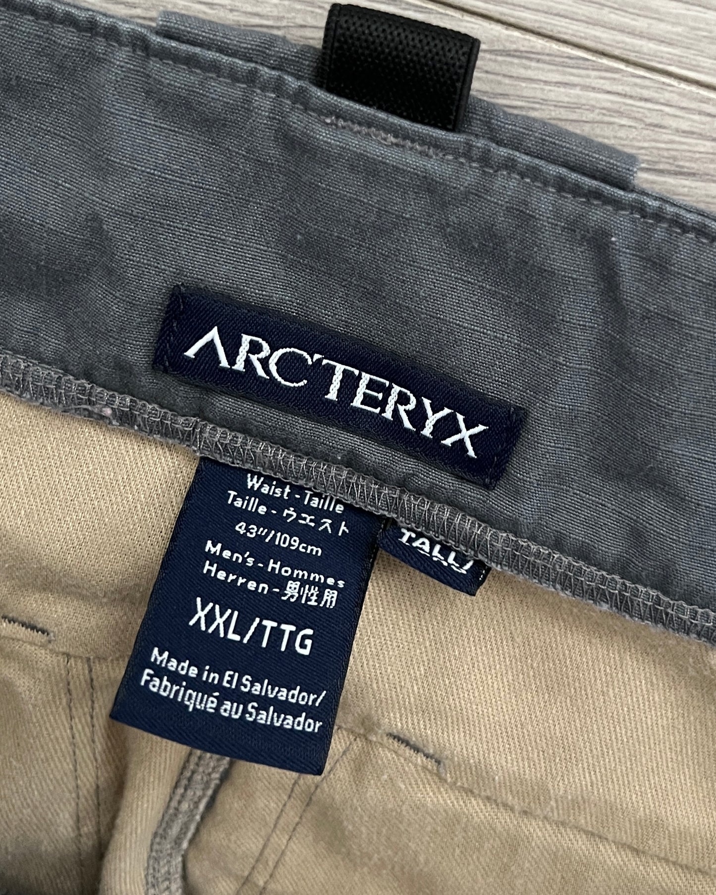Arcteryx LEAF Talos Combat Utility Pants Wolf Grey - Size XXL