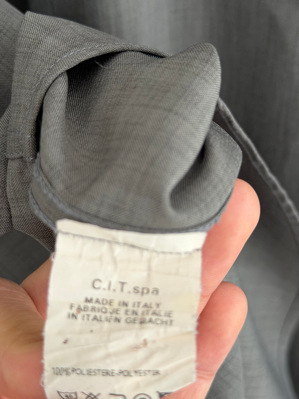 Armani 1990s Spread Collar Relaxed Shirt - Size M