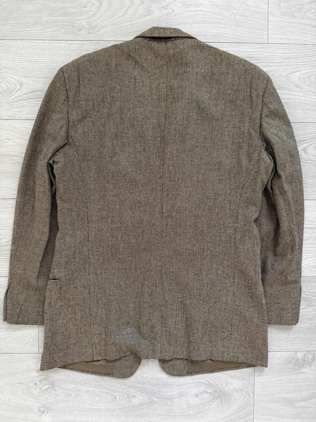 Giorgio Armani 1980s 2B Textured Wool Sports Blazer Jacket - Size L
