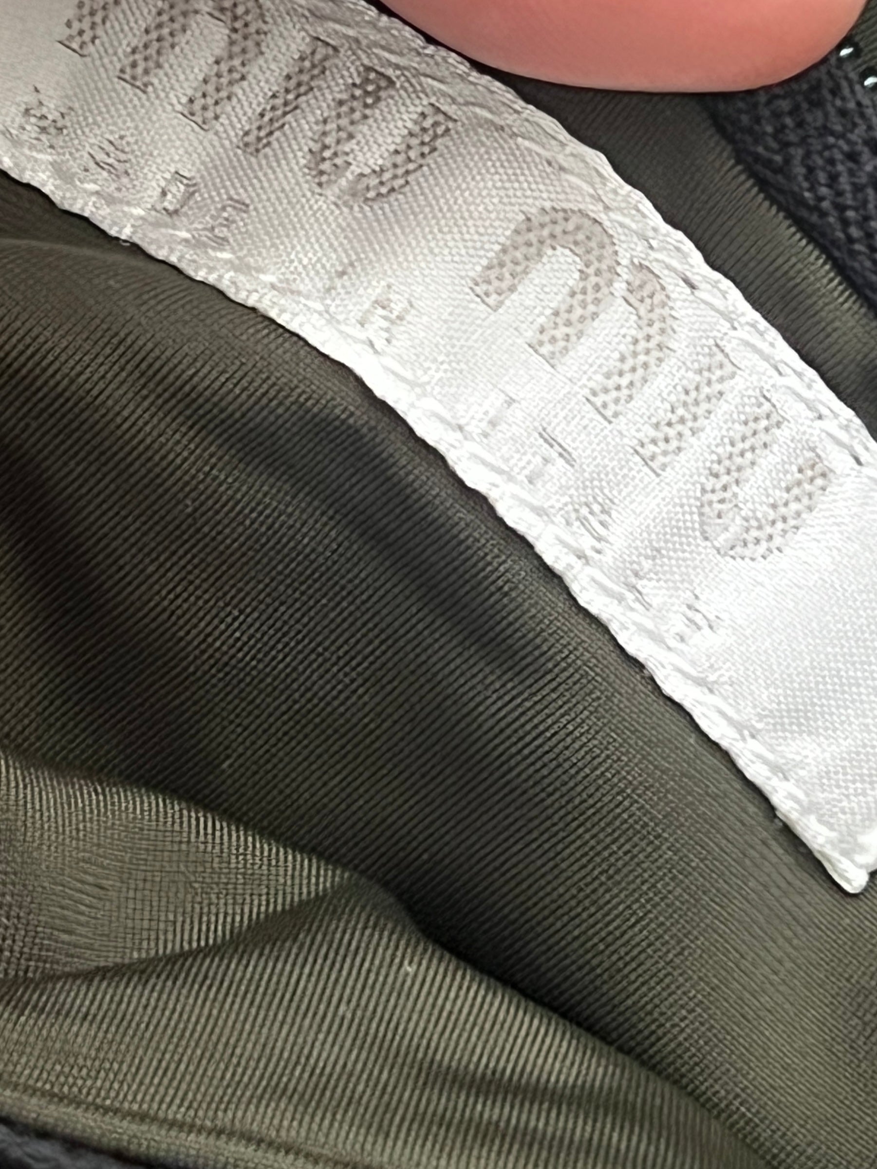 Miu Miu FW1999 Tech Fabric Cummerbund Waist Bag