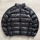 Montbell 00s Goose Down Black Nylon Puffer Jacket - Size M
