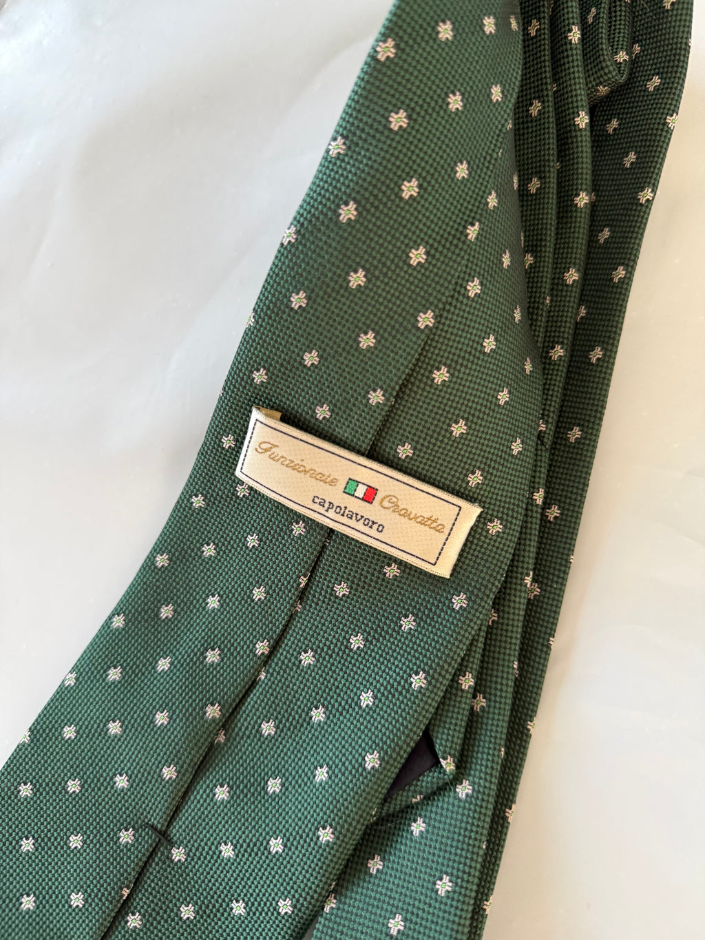 Capolavoro 1990s Silk Tie Made in Italy